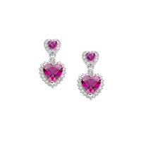 Earrings Amen Woman Lady in Silver Zircone ENGHPBR - ENGHPBR